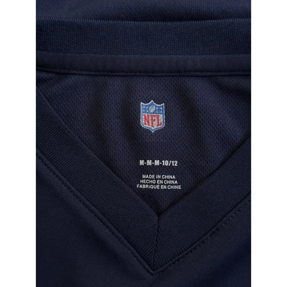NFL Youth Dallas Cowboys Dak Prescott #4 Sleeveless Jersey Tank Top Size M 10/12